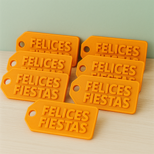 Etiquetas 3D para recuerdos (pack de 10)
